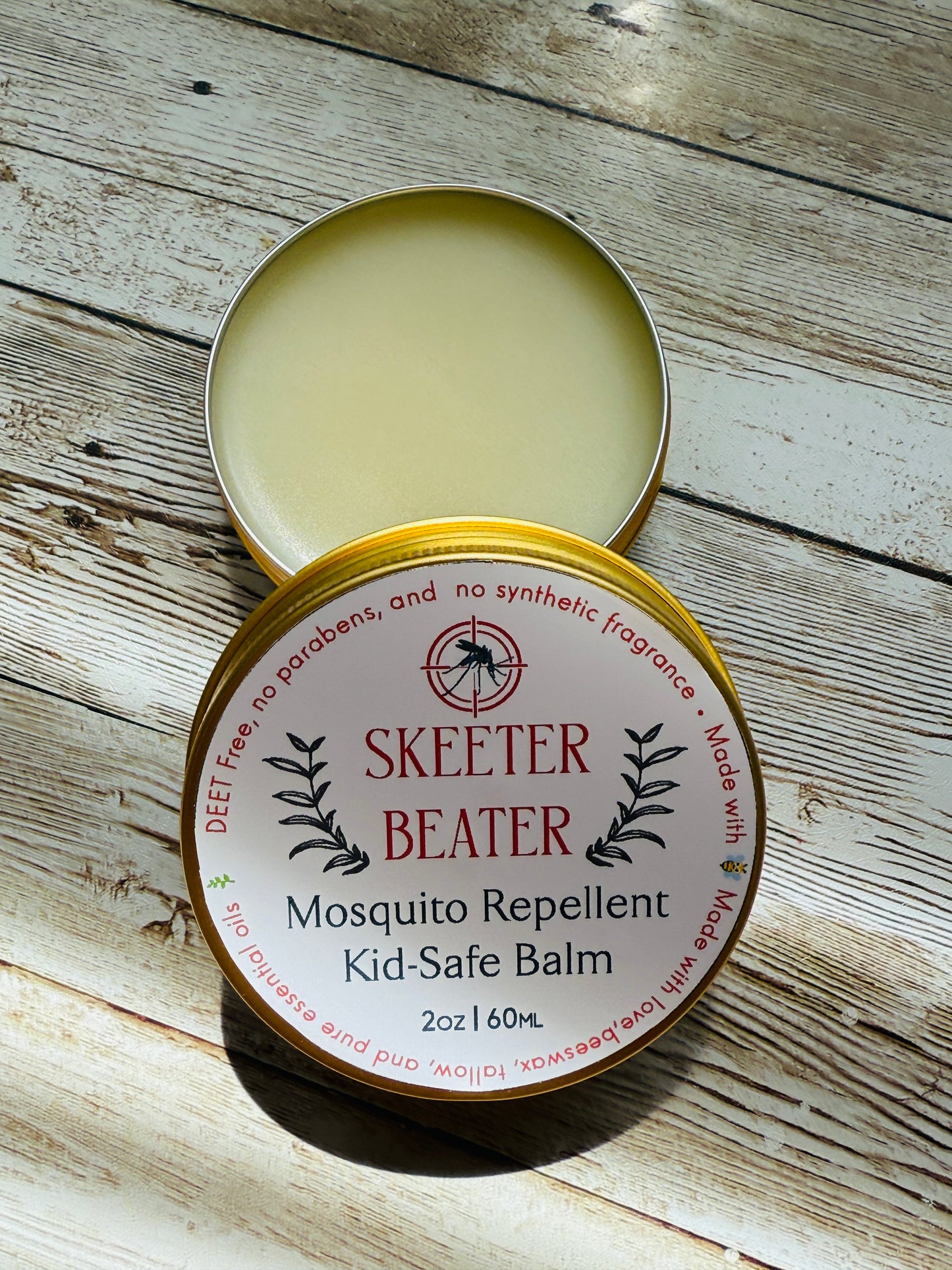 Skeeter Beater Kid-Safe Mosquito Repellent Balm