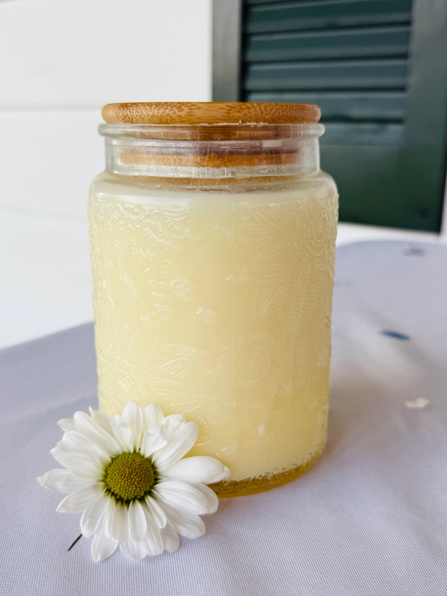 24oz Decorative Stove Top Tallow Jar