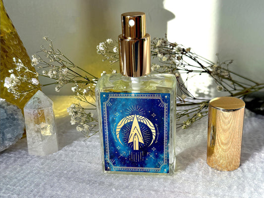 Sagittarius Zodiac Perfume Spray: Pine, Balsam Fir, Vanilla Bean