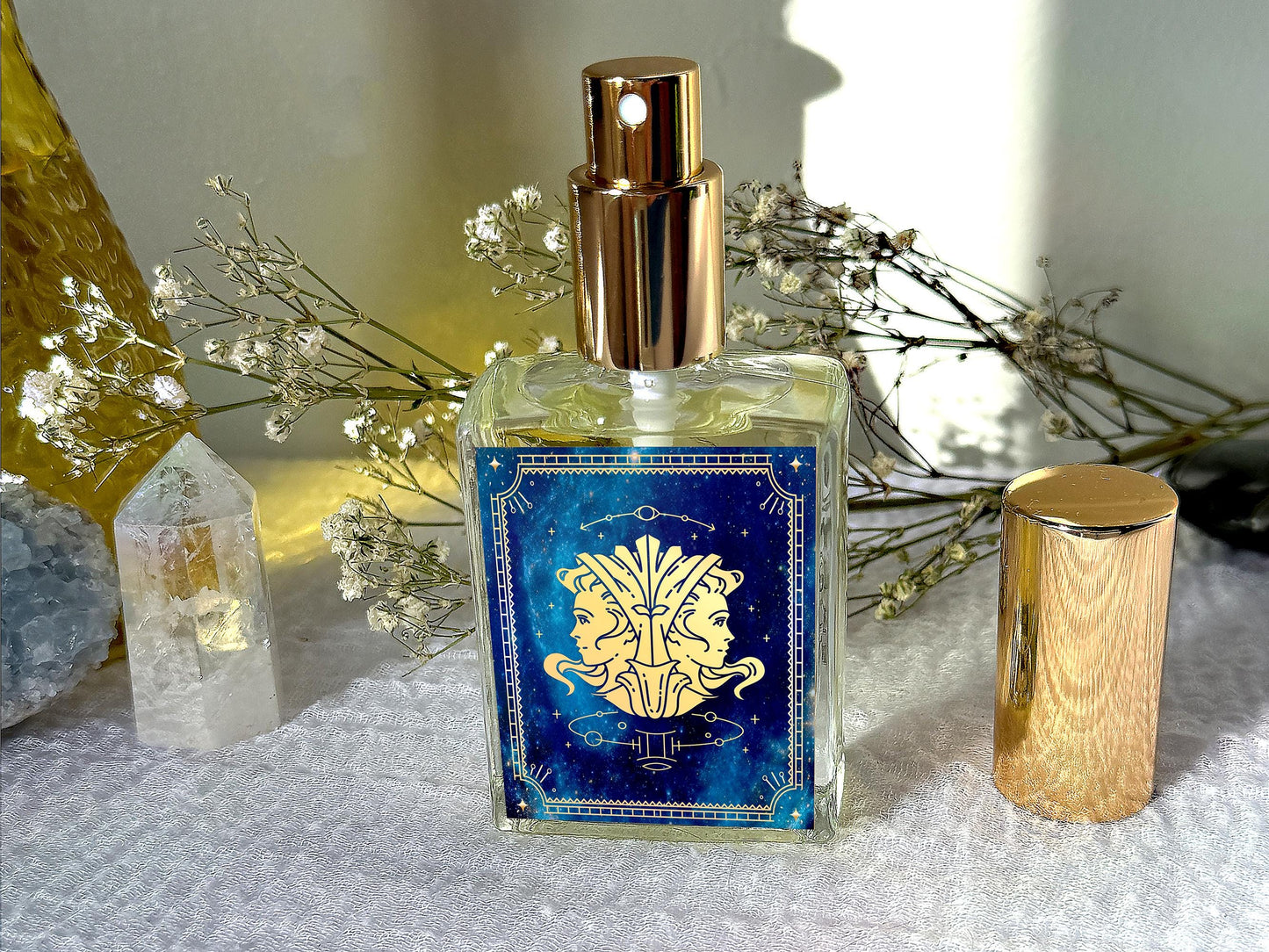 Zodiac Gemini Perfume Spray: Coconut Milk, Jasmine, Cedarwood