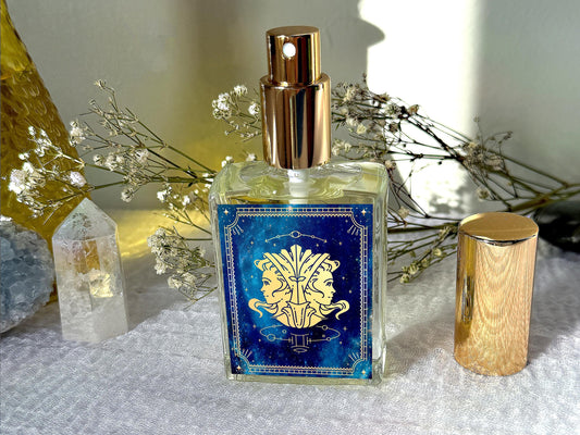 Zodiac Gemini Perfume Spray: Coconut Milk, Jasmine, Cedarwood