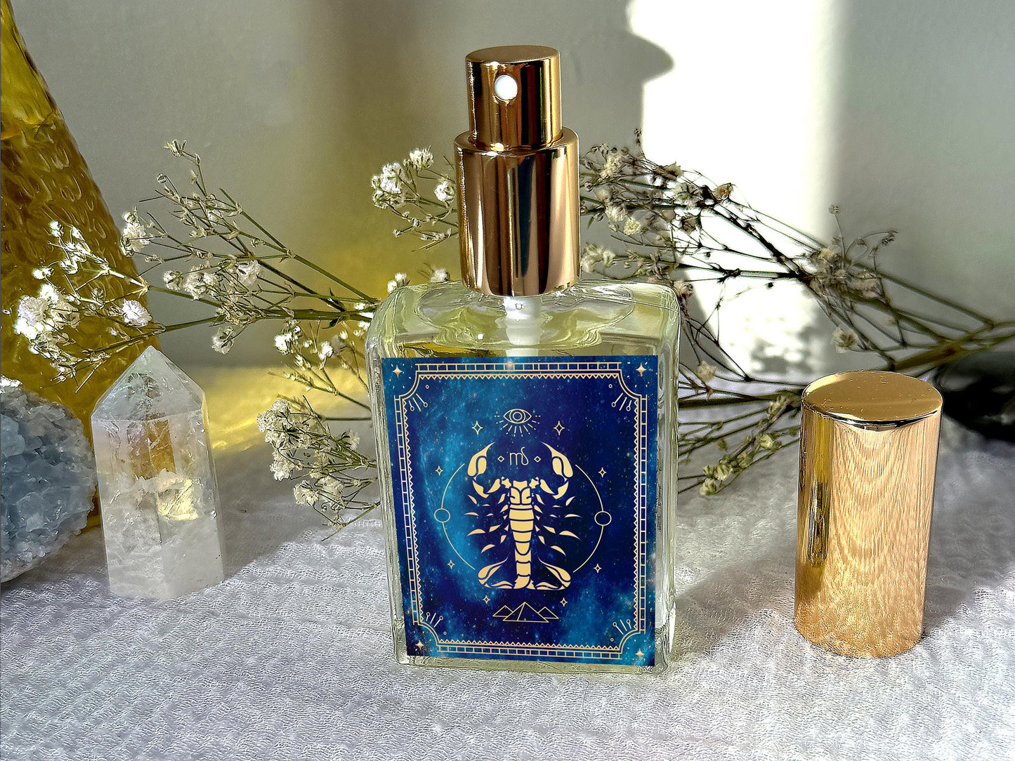 Scorpio Zodiac Perfume: Clove, Orchid, Leather, Espresso